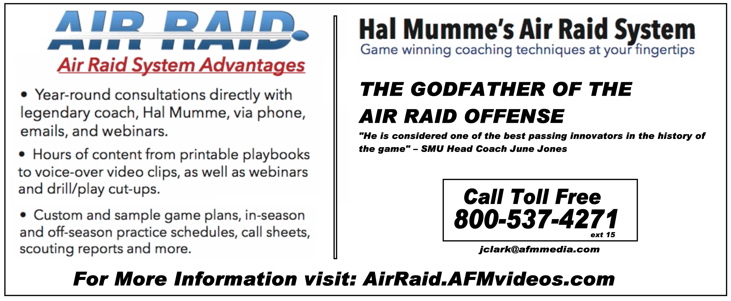 Air Raid Offense Information